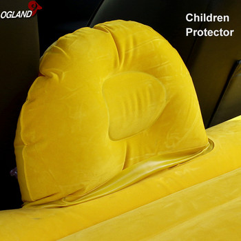 OGLAND Car Air Inflation Κρεβάτι ταξιδιού για γενικό στρώμα πλάτης καθίσματος πολλαπλών λειτουργιών Μαξιλάρι καναπέ Μαξιλάρι για υπαίθριο στρώμα για κάμπινγκ