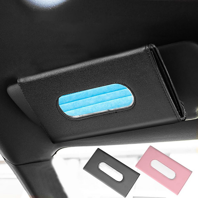 Naudingas vandeniui atsparus, dėvėjimuisi atsparus universalus automobilinis servetėlių dozatorius, skirtas automobilinio skydelio audinių dozatoriaus skydelio audinių laikikliui