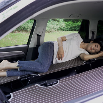 Υπνάκος αυτοκινήτου, μη φουσκωτό κρεβάτι με μαξιλάρι γενικής χρήσης πίσω κάθισμα αυτοκινήτου, ξύλινο πτυσσόμενο κρεβάτι ταξιδιού, υπνοβαγόνι συγκυβερνήτη