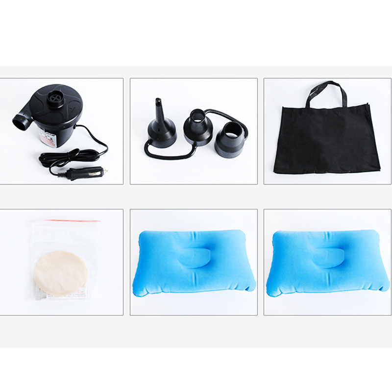 EAFC automobilinis oru pripučiamas kelioninis čiužinys lova Universali galinei sėdynei Daugiafunkcė sofa pagalvė lauko stovyklavimo kilimėlio pagalvė