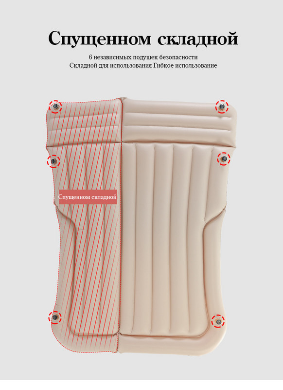 Auto madrac na napuhavanje SUV Auto na napuhavanje Višenamjenski automobil krevet na napuhavanje dodaci za automobil krevet na napuhavanje roba za putovanja