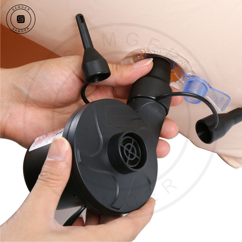 Samger auto krevet na napuhavanje stražnje sjedalo zračni madrac zračni krevet za odmor spavanje putovanje kampiranje kauč jastuk na napuhavanje s električnom pumpom