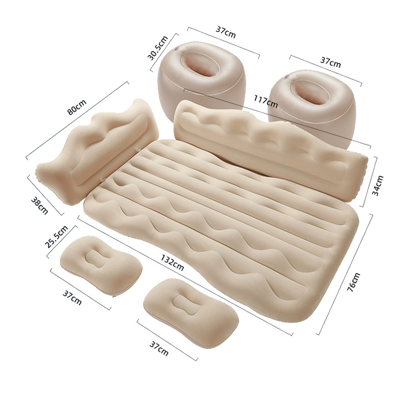 Quees madrac na napuhavanje u autu Krevet Madrac za auto Kampiranje Sklopivi kauč Putovanje Spavanje Univerzalni dodaci za automobil