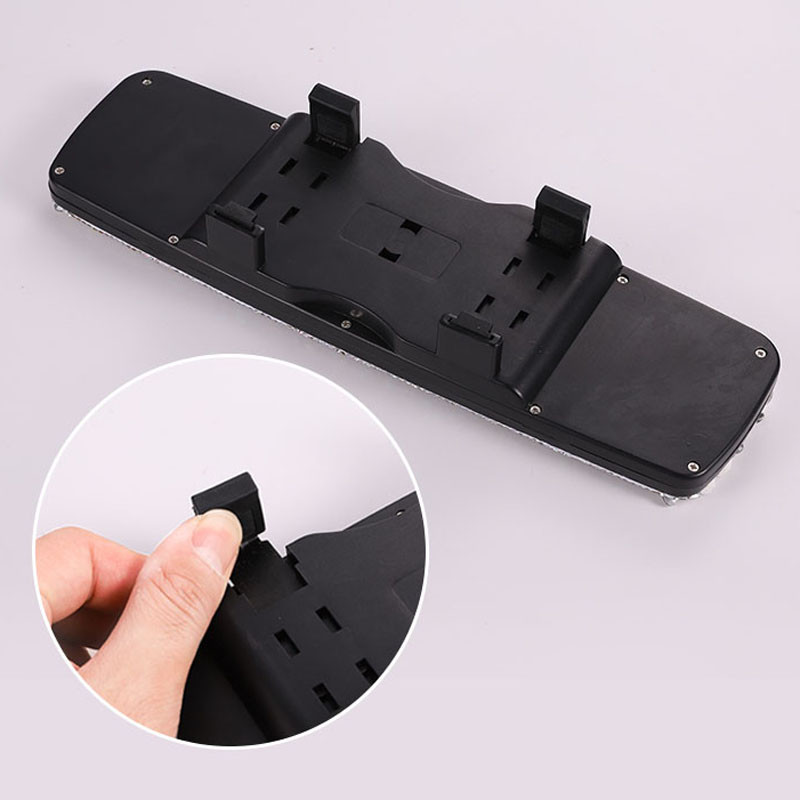 Луксозен калъф за вътрешно огледало за обратно виждане с диамантено цвете, кристално кристално огледало за кола, декоративно за момичета, дамски аксесоари за кола