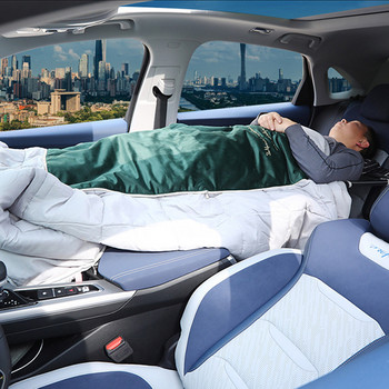 Universal Car Bed Car Modified Bed Co-pilot Sleeping Sleeping Camping Φορητό πτυσσόμενο κρεβάτι αυτοκινήτου Πίσω κάθισμα κρεβατιού ταξιδιού Αξεσουάρ αυτοκινήτου