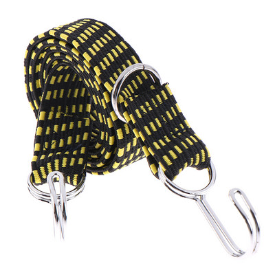 1 tk Jalgrattatarvikud Elastikud Kummist pagasi köis Juhtkonksud Jalgrattad Trossiside Jalgrattapagas Katuseraami rihm Fikseeritud rihmakonks