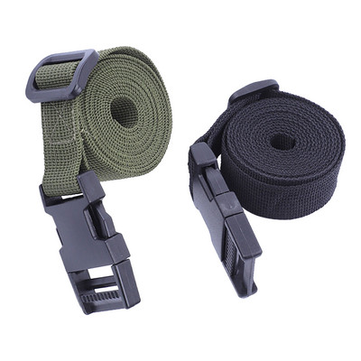 1.4M Nylon Buckle Tie-Down Belt Cargo Straps For Car Motorcycle Bike With PP Buckle Tow Rope Strong Card Buckle Belt