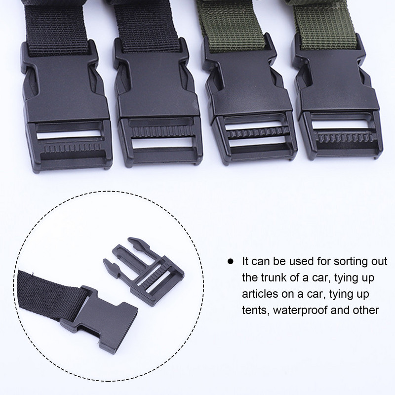 1,4 M nailonist pandlaga sidumisrihm PP-pandlaga pukseerimisköiega auto mootorratta koormarihmad, tugeva kaardipandlaga rihmaga