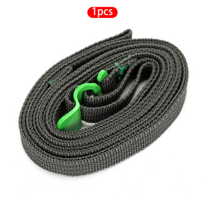 200 CM apkrova 125 kg Patvarus nailoninis surišamas bagažo diržas su blakstienomis