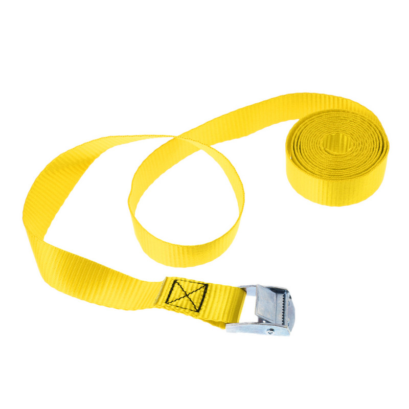 Remen za vezivanje s kopčom od nehrđajućeg čelika za krovne nosače, daske za surfanje, kajake, kanue, vezice za teret u automobilu - razne boje