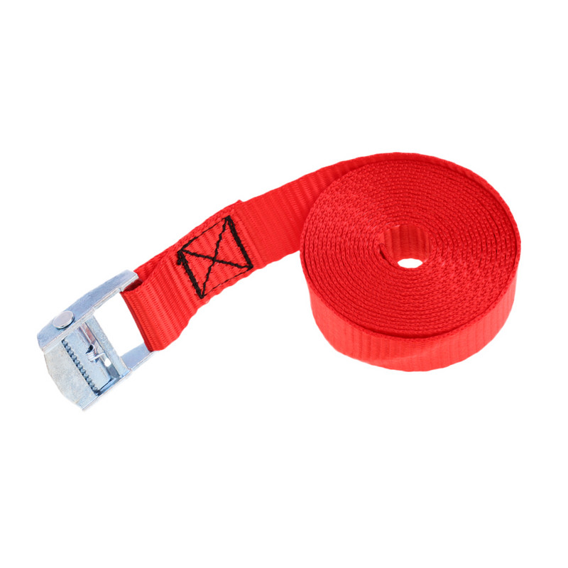 Remen za vezivanje s kopčom od nehrđajućeg čelika za krovne nosače, daske za surfanje, kajake, kanue, vezice za teret u automobilu - razne boje