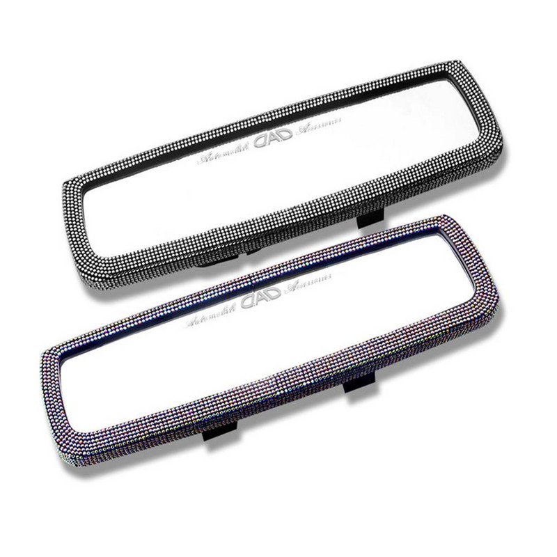 Automobilski retrovizor s kristalnim dijamantom, jednostavnim dizajnom teleskopske kopče Bling retrovizor, unutarnja dekoracija