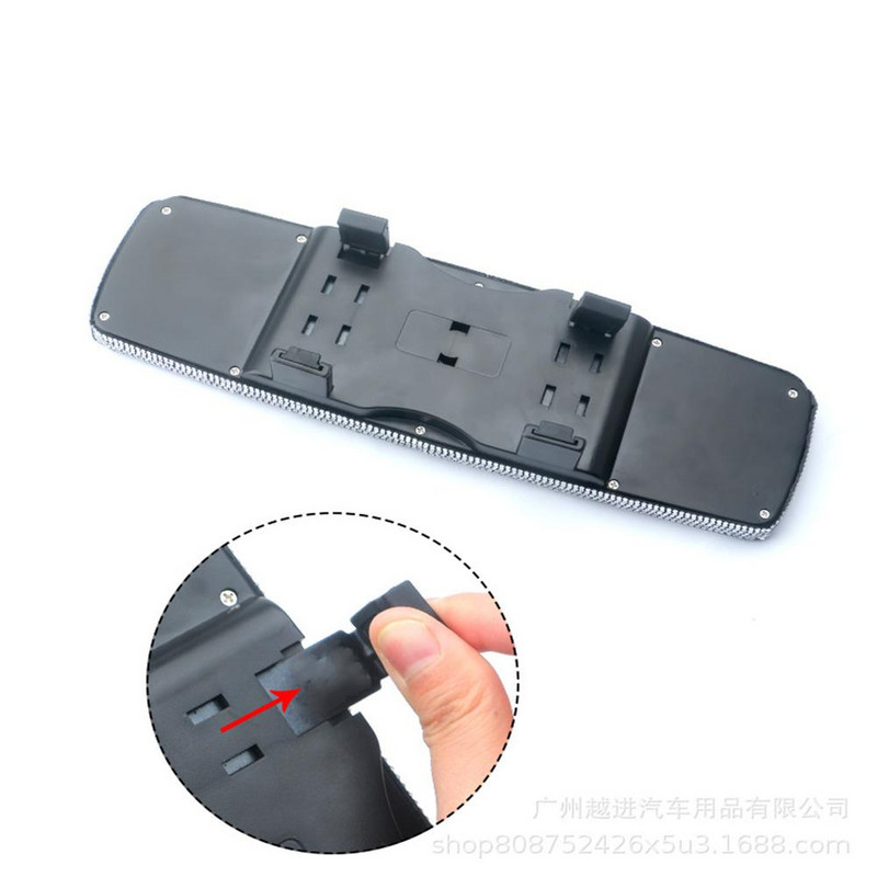 Automobilski retrovizor s kristalnim dijamantom, jednostavnim dizajnom teleskopske kopče Bling retrovizor, unutarnja dekoracija