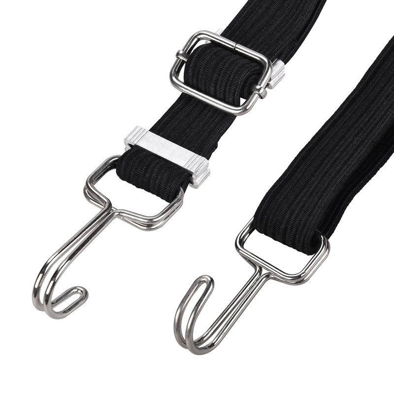 2M konop za prtljagu za bicikl Brdski bicikl Elastične trake Kuke za uže Snažna elastičnost Praktično za nošenje na otvorenom Zatezni pojasevi