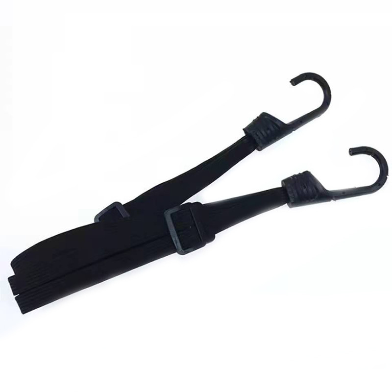 Universalus 60 cm motociklo bagažo dirželis, motociklo šalmas, fiksuota elastinė sagties virvė, didelio stiprumo ištraukiama apsauga