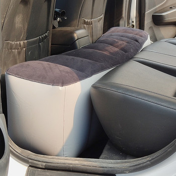 Heaqun 130*27*33cm φουσκωτό στρώμα κρεβατιού αυτοκινήτου Camping υπαίθριο κάθισμα πλάτης Ανθεκτικό αυτόματο μαξιλάρι για ταξίδια αυτοκινήτου Αξεσουάρ κρεβατιού αέρα