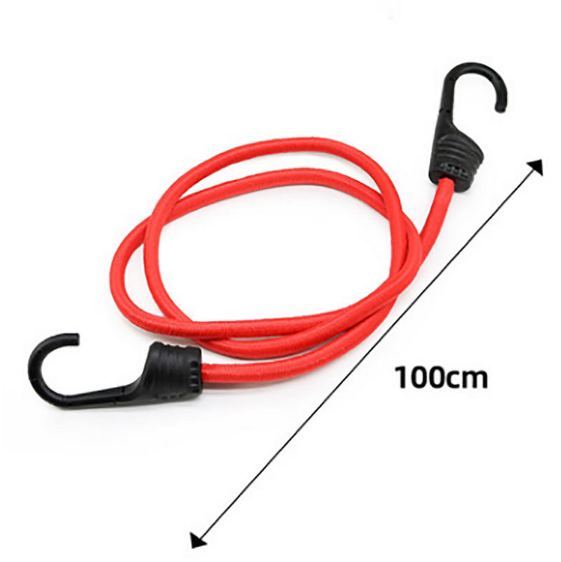 1 buc. Cordon elastic elastic Curele pentru bagaje Cârlige de frânghie Cravată elastică în aer liber