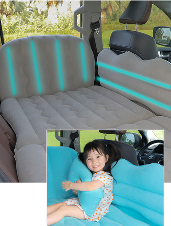 Φουσκωτό κρεβάτι αυτοκινήτου Bymaocar πολυλειτουργικό φουσκωτό στρώμα εξωτερικού χώρου προμήθειες αυτοκινήτου κρεβατιού ταξιδιού