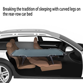 Car Modified Bed Camping Φορητό πτυσσόμενο κρεβάτι Αξεσουάρ αυτοκινήτου Universal Car Travel Κρεβάτι Co-pilot Sleeping Sleeping Bed Camping Cot