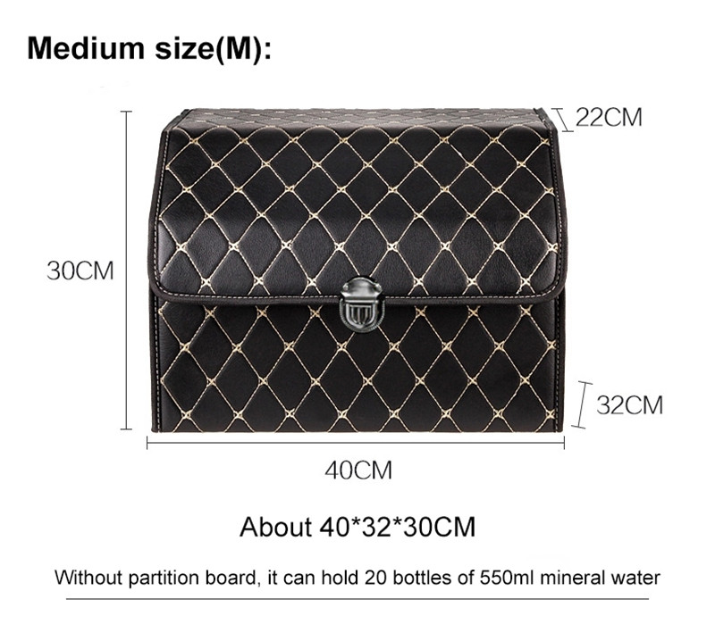 Aukštos kokybės PU odinis bagažinės laikiklis, sulankstomas automobilio visureigio bagažinės laikiklis, bagažinės krepšys, automobilio salonas, automobilio priedai