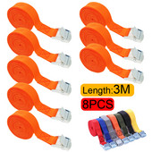 8 vnt / partija 3M sagtimi surišami diržai, skirti automobilio motociklui