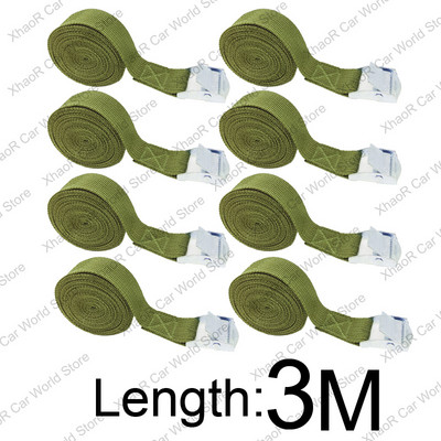 8 vnt / partija 3M sagtimi surišami diržai, skirti automobilio motociklui