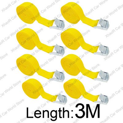 8 vnt / partija 3M sagtimi surišami diržai, skirti automobilio motociklui