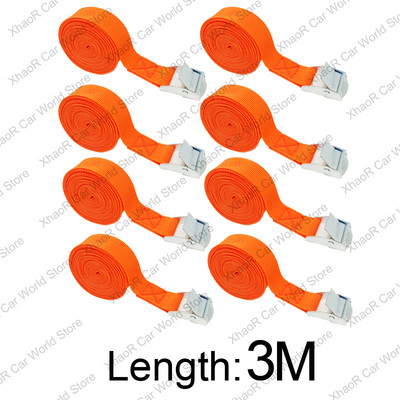 8 vnt / partija 3M sagtimi surišami diržai, skirti automobilio motociklui