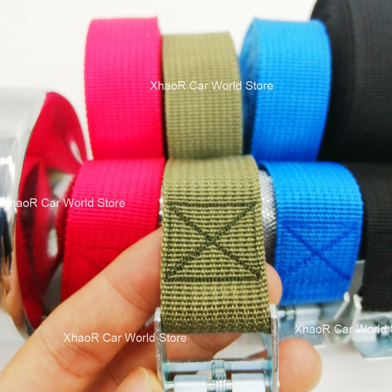 8 vnt / partija 3M sagtimi surišami diržai, skirti automobilio motociklui