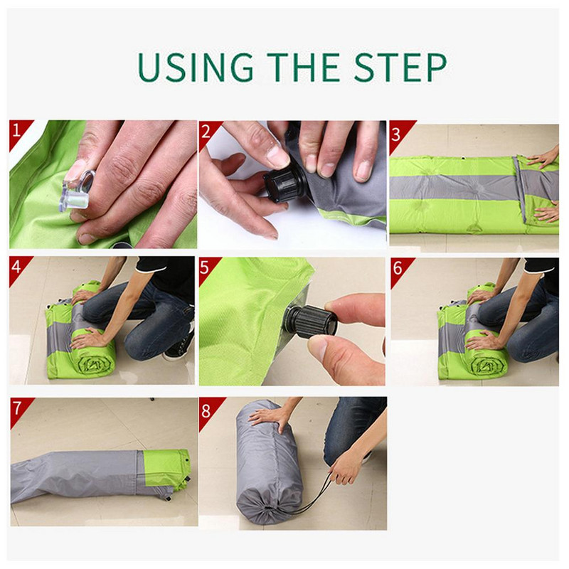 Auto õhkmadrats kaasaskantav täispuhutav auto matkamadrats tagaistme õhku tõstev magamisalus Auto matkatarvikud