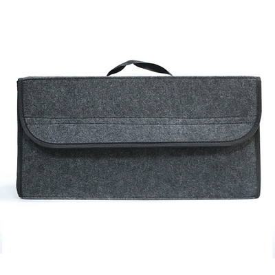 Portable Car Trunk Storage Organizer Foldable Felt Cloth Storage Box Case Auto Interior Stowing Tidying Container Bags