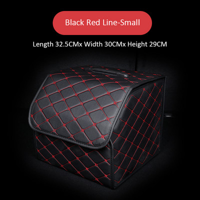 Automobilio bagažinės laikymo dėžė Sulankstoma automobilio bagažinės laikymo tvarkyklė Didelės talpos automatinis daugiafunkcis įrankis Sandėliavimo krepšys Tvarkymas Oda