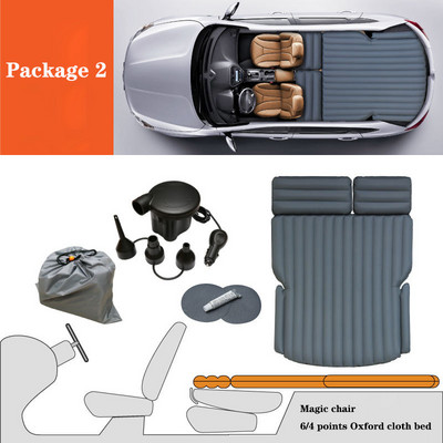 Naujas automatinis pripučiamas čiužinys su PVC, skirtas hečbekui automobilinei lovai automobilinei pneumatinei lovai pripučiamam čiužiniui