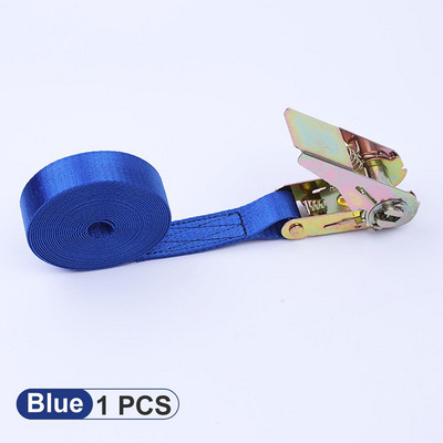 Ιμάντες φορτίου με πόρπη 3M για μοτοσικλέτα αυτοκινήτου με μεταλλικό σχοινί ρυμούλκησης ισχυρή ζώνη καστάνιας για τσάντα αποσκευών