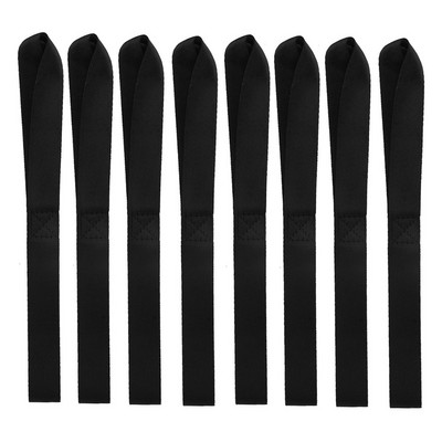 8 τμχ 13x1 ιντσών μοτοσικλέτα με δέσιμο επίδεσμος αποσκευών Μαλακός για αυτοκίνητο Ιμάντες μοτοσικλετών Ποδήλατα Εξοπλισμός γκαζόν Μπαγκάζ επίδεσμος