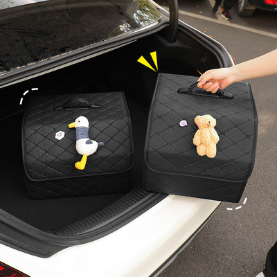 Кутия за съхранение на багажник за кола Органайзер за кола Багажник Аксесоари за кола Интериор за Bmw за Golf за Audi за Volkswagen за Mercedes Benz