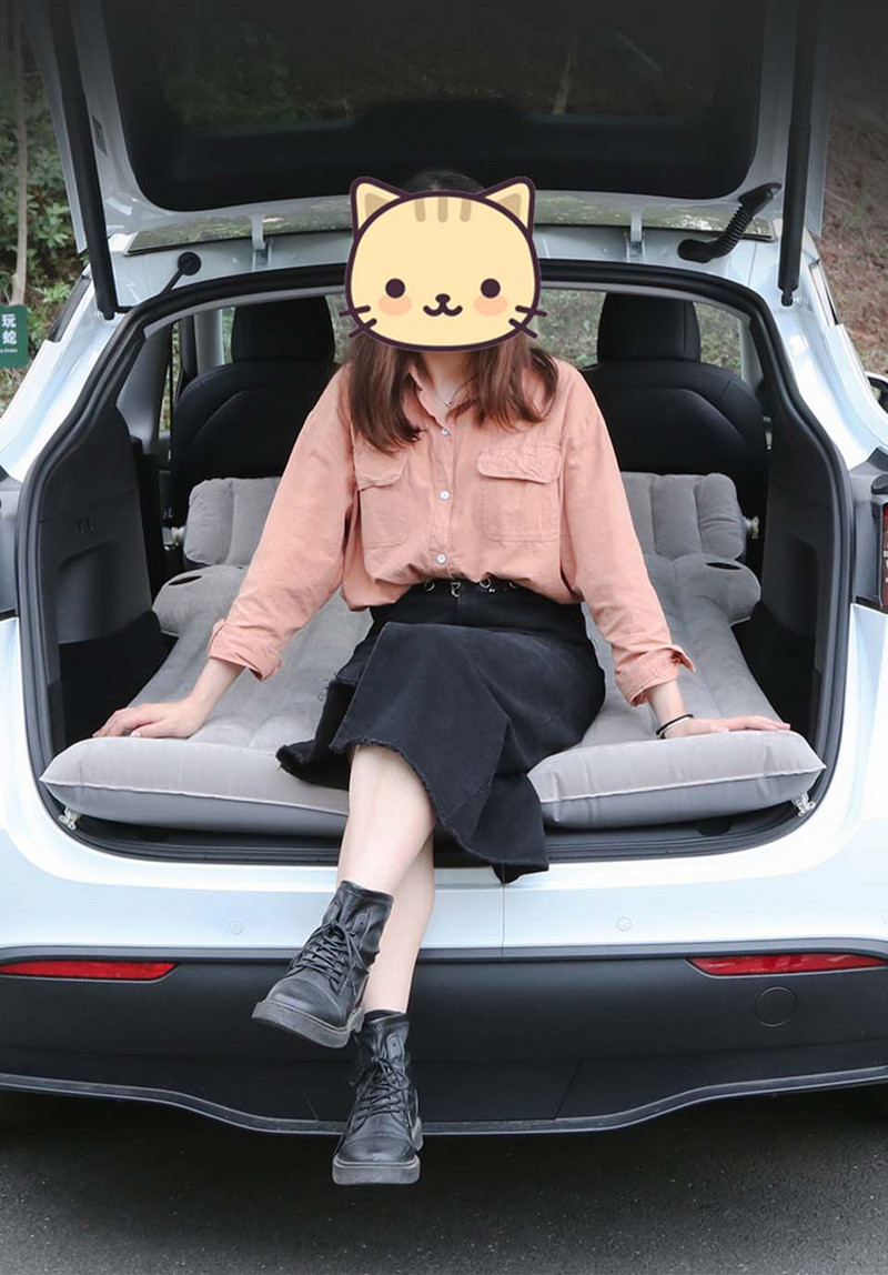야전침대 Colchon zračni madrac na napuhavanje 에어매트 Colchon Para Dormir Coche Dodaci za krevete za kampiranje u automobilu 차박매트 Auto Sofa za Tesla Model 3 Y