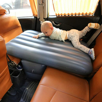 Φουσκωτό στρώμα αυτοκινήτου Φορητό Ταξιδιωτικό Κρεβάτι Air Camping Πτυσσόμενο μαξιλάρι πορτμπαγκάζ Πολυλειτουργικό κρεβάτι αυτοκινήτου Άνετος καναπές