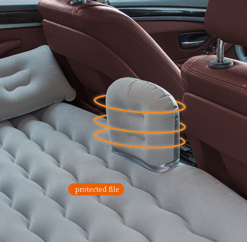 Universal φουσκωτό στρώμα αέρα κρεβάτι ξεκούραση ύπνου Αυτοκίνητο SUV Κρεβάτι ταξιδιού Κάθισμα αυτοκινήτου Κρεβάτι πολλαπλών λειτουργιών για υπαίθρια παραλία κάμπινγκ