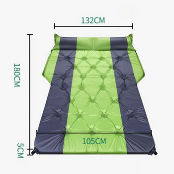 Universal Car Camping Air Mattress Auto Blow Up Κρεβάτι Iatable στρώμα Ανυψωμένο κρεβάτι με αερόστρωμα