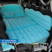 BY-908 Car felfújható ágy többfunkciós kültéri felfújható matrac PVC pelyhesítő anyag autós utazóágy autó kellékek 75*170cm