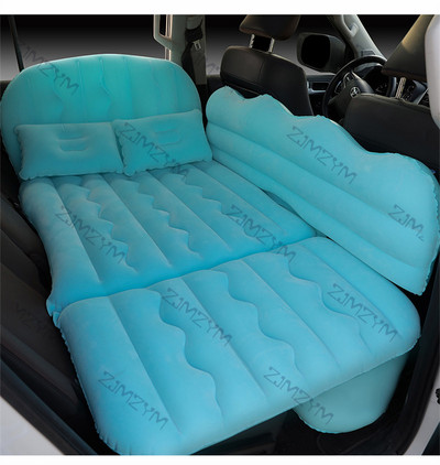 BY-908 Car felfújható ágy többfunkciós kültéri felfújható matrac PVC pelyhesítő anyag autós utazóágy autó kellékek 75*170cm