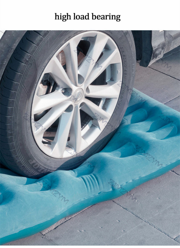 BY-908 Car felfújható ágy többfunkciós kültéri felfújható matrac PVC pelyhesítő anyag autós utazóágy autó kellékek 75*170cm