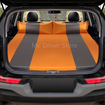 Κρεβάτι ταξιδιού αυτοκινήτου SUV Υπαίθριο Κάμπινγκ Στρώμα πίσω πορτμπαγκάζ Φουσκωτό αναδιπλούμενο διπλό στρώμα Automatic Rest Μαξιλάρι