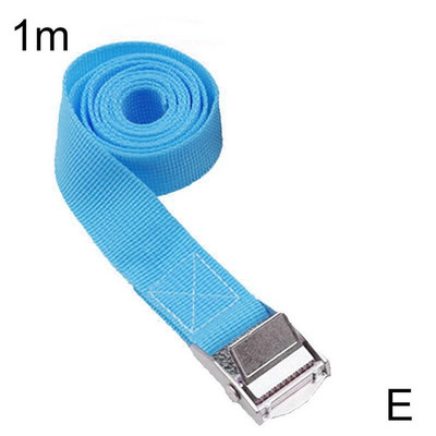 Ζώνη ιμάντα καστάνιας 1M x 25mm Σχοινί τάνυσης αυτοκινήτου που δένει με σχοινί ρυμούλκησης με μεταλλική πόρπη