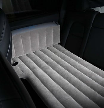 Αυτοκίνητο Air Φουσκωτό στρώμα ταξιδιού Ξεκούραση ύπνου για Tesla Model 3 Πολυλειτουργικός καναπές μαξιλάρι αέρα κρεβατιού Υπαίθριο χαλάκι για κάμπινγκ Παραλία
