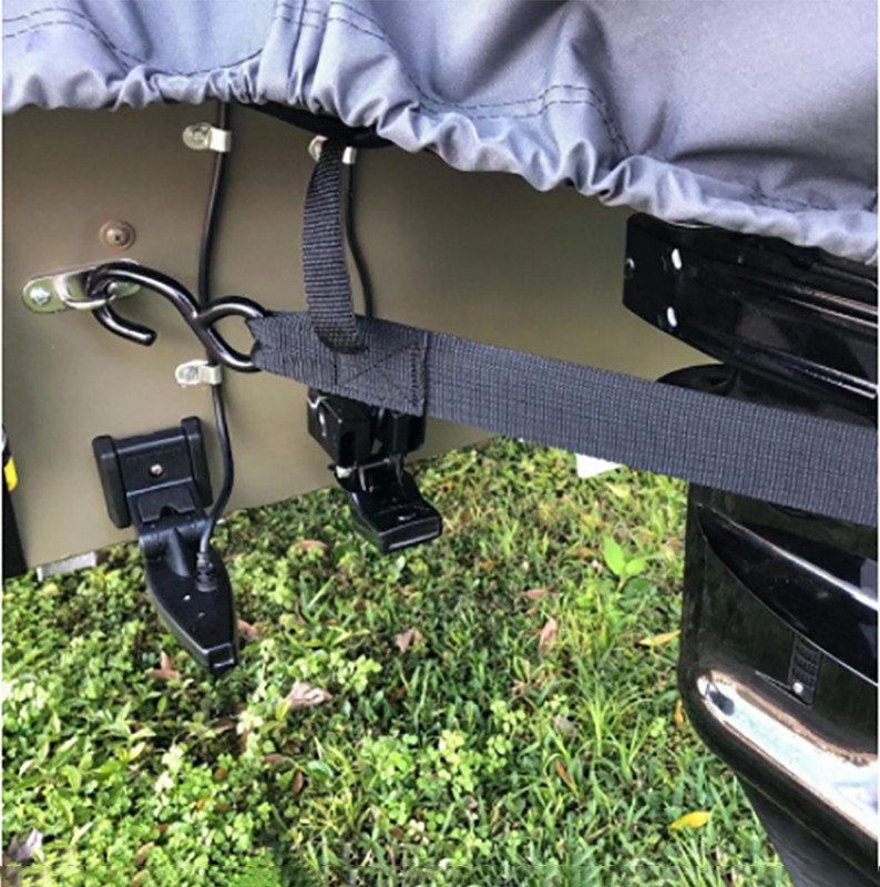 1 db csónak kereszttartója rögzítő pántok az utánfutó csatszíjjához tengeri jet-ski PWC utánfutókhoz 2 hüvelyk x 4 láb, 1200 LBS kapacitás