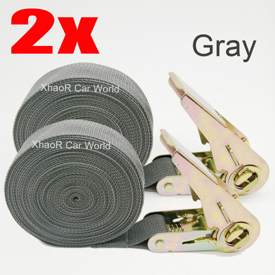 2 kom/lot 3M zatezni pojasevi, podesive trake za teret za automobil, kamion, čamac, čegrtaljka, remen za vezivanje za torbu za prtljagu, pojasevi za vezivanje robe