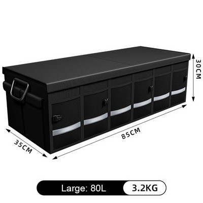 Nešiojama automobilio bagažinės dėžė Daugiafunkcis sulankstomas daiktadėžės lauke kelioninis bagažinės laikiklis, skirtas sunkvežimio visureigio bagažinės dėžutei