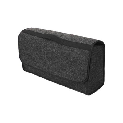 Nešiojamas sulankstomas automobilio bagažinės organizatorius, veltinio audinio laikymo dėklas Auto vidaus konteinerių krepšių dėžės tvarkymas visoms transporto priemonėms